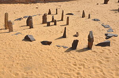 Nabta Playa calendar in Aswan Nubia museum